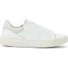 Best Sale Bruno Magli Salvatore Lace-To-Toe Leather Sneaker White