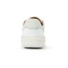 Best Sale Bruno Magli Salvatore Lace-To-Toe Leather Sneaker White