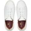 Best Sale Bruno Magli Salvatore Lace-To-Toe Leather Sneaker White