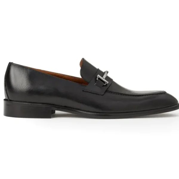 bruno_magli_sante_double__1.webp Flash Sale Bruno Magli Sante Double Gore Leather Bit Loafers Black