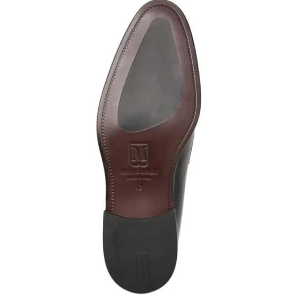 bruno_magli_sante_double__3.webp Flash Sale Bruno Magli Sante Double Gore Leather Bit Loafers Black