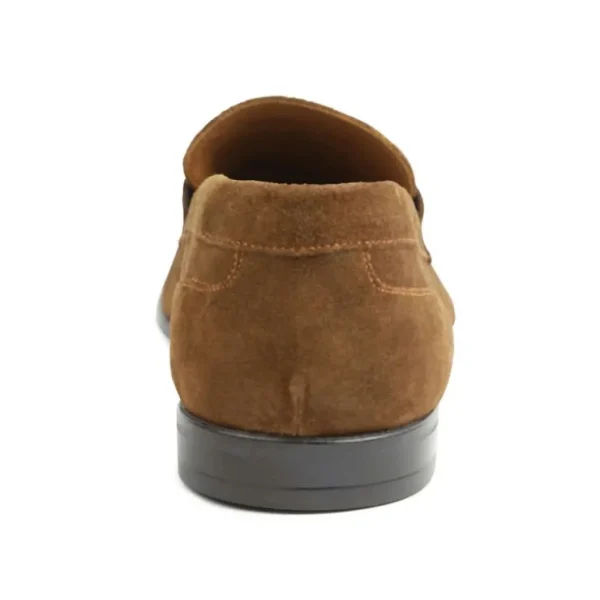Cheap Bruno Magli Silas Suede Loafers Cognac