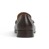Store Bruno Magli Toni Cervo Leather Slip On Loafer Brown
