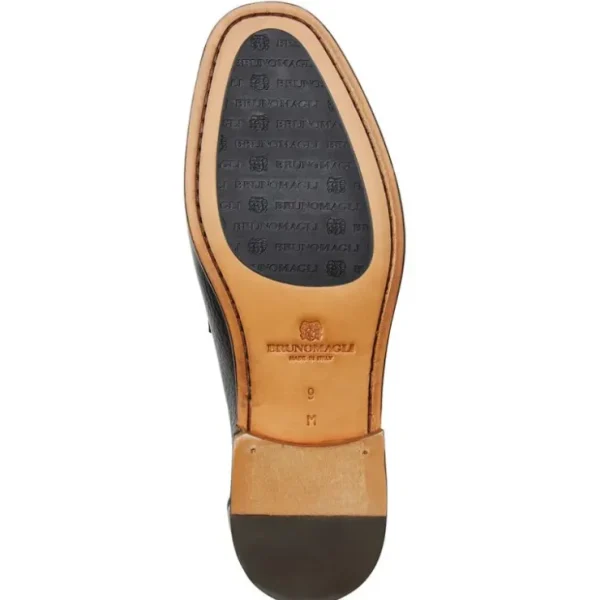 bruno_magli_toni_cervo_le_3.webp Fashion Bruno Magli Toni Cervo Leather Slip On Loafer Black