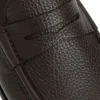 Store Bruno Magli Toni Cervo Leather Slip On Loafer Brown