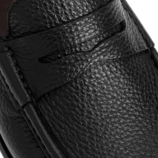 bruno_magli_toni_cervo_le_5.webp Fashion Bruno Magli Toni Cervo Leather Slip On Loafer Black