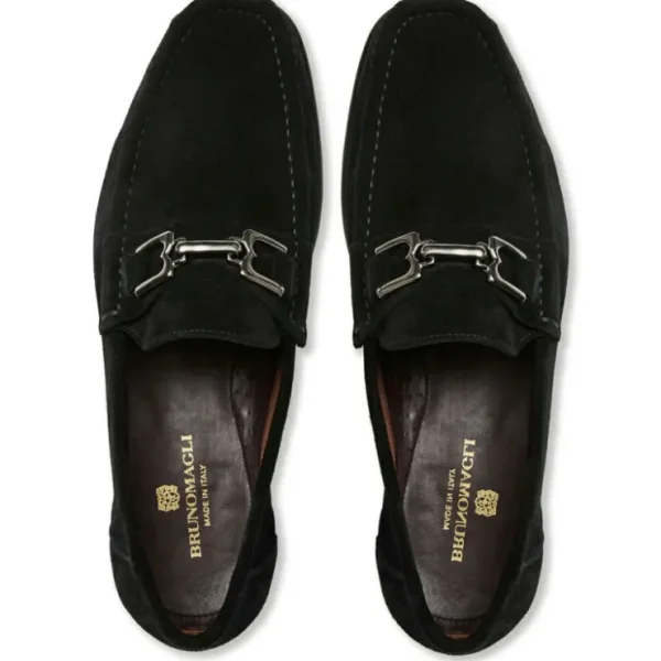 bruno_magli_trieste_class_4.webp Hot Bruno Magli Trieste Classic Suede Loafer Black