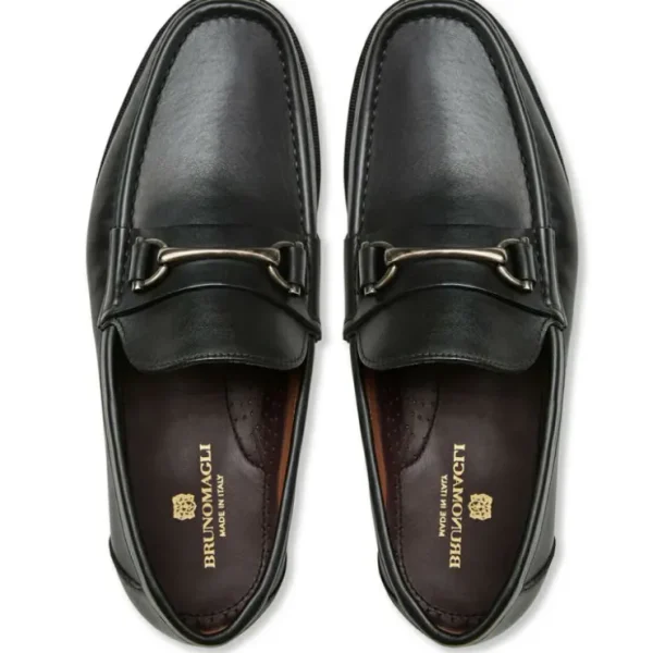 bruno_magli_veneto_leathe_4.webp Best Bruno Magli Veneto Leather Bit Loafer Black