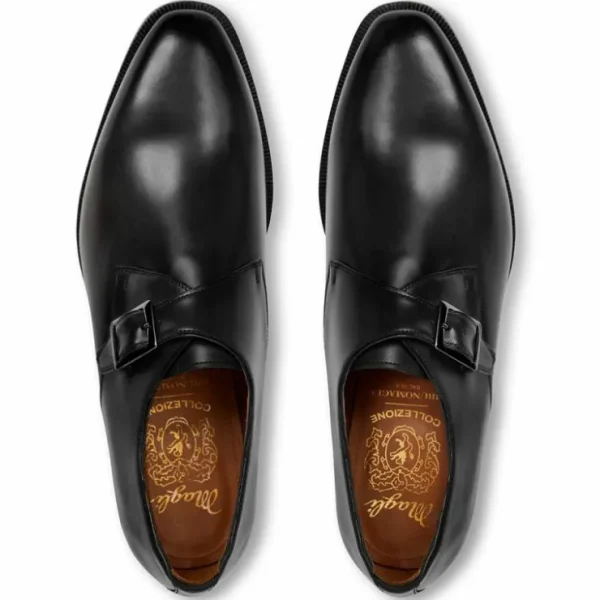 bruno_magli_vilante_leath_4.webp Store Bruno Magli Vilante Leather Single Monkstrap Loafers Black