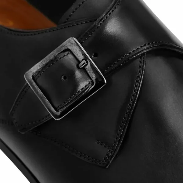 bruno_magli_vilante_leath_5.webp Store Bruno Magli Vilante Leather Single Monkstrap Loafers Black