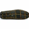 Clearance Calzoleria Toscana 4551 Crocodile Driving Shoes Rope
