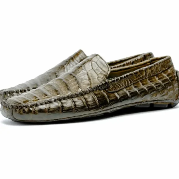 calzoleria_toscana__croco_2-6.webp Clearance Calzoleria Toscana 4551 Crocodile Driving Shoes Rope