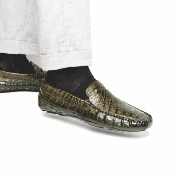 calzoleria_toscana__croco_5-6.webp Clearance Calzoleria Toscana 4551 Crocodile Driving Shoes Rope