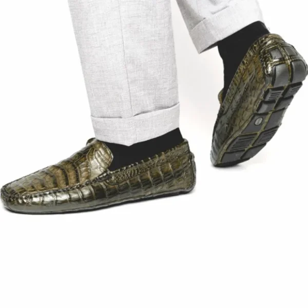 calzoleria_toscana__croco_7-6.webp Clearance Calzoleria Toscana 4551 Crocodile Driving Shoes Rope