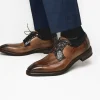 Cheap Calzoleria Toscana 2720 Crocodile & Calf Shoes Brown