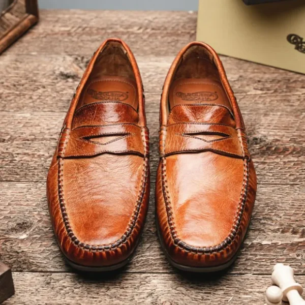 calzoleria_toscana__drivi_10-1.webp Discount Calzoleria Toscana 2515 Driving Loafers Brick