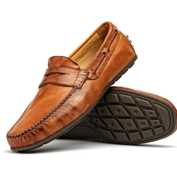 calzoleria_toscana__drivi_2-1.webp Discount Calzoleria Toscana 2515 Driving Loafers Brick