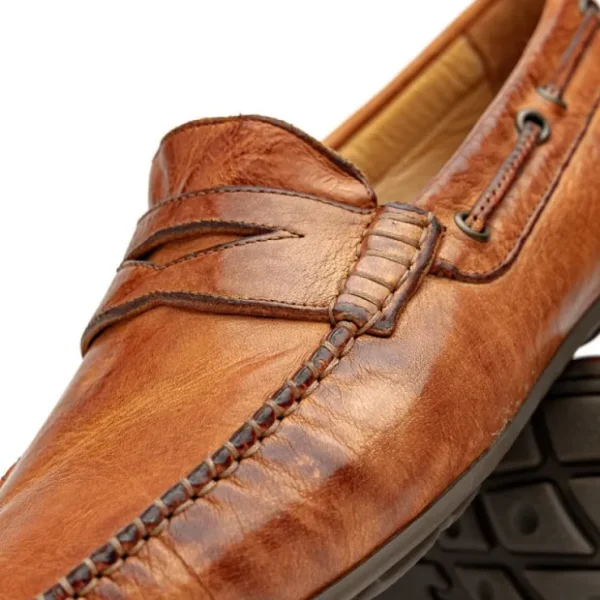 calzoleria_toscana__drivi_3-1.webp Discount Calzoleria Toscana 2515 Driving Loafers Brick