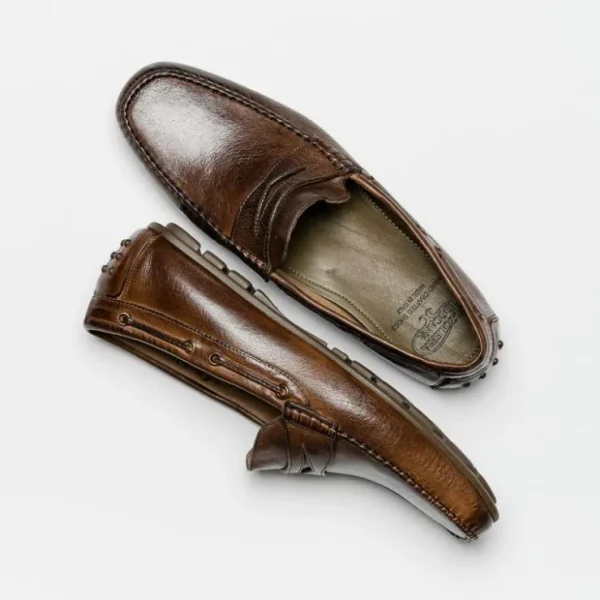 Store Calzoleria Toscana 2515 Driving Loafers Moor