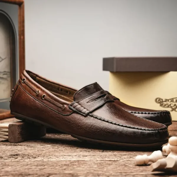 Store Calzoleria Toscana 2515 Driving Loafers Moor
