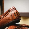 Discount Calzoleria Toscana 2515 Driving Loafers Brick