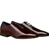 Store Calzoleria Toscana 4870 Patent Leather Oxfords Burgundy