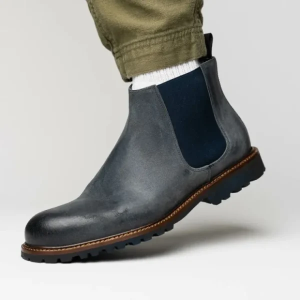calzoleria_toscana__velou_13.webp Best Calzoleria Toscana 1969 Velour Wax Suede Ankle Boot Stone