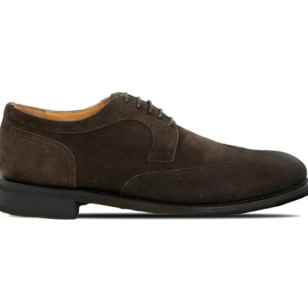 calzoleria_toscana_cascia_0.webp Clearance Calzoleria Toscana Cascia Suede Wingtip Dress Shoes Brown