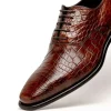 Cheap Calzoleria Toscana David 6153 Nile Crocodile Shoes Cognac
