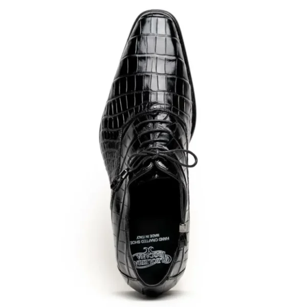 calzoleria_toscana_david__4.webp Cheap Calzoleria Toscana David 6153 Nile Crocodile Shoes Black