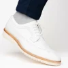 Online Calzoleria Toscana Dongo Calfskin Wingtip Derby White