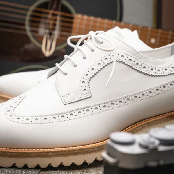 calzoleria_toscana_dongo__9.webp Online Calzoleria Toscana Dongo Calfskin Wingtip Derby White