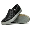 Online Calzoleria Toscana Enea Woven Loafers Black