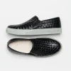 Online Calzoleria Toscana Enea Woven Loafers Black