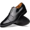 Flash Sale Calzoleria Toscana Lauro Cordovan & Deerskin Cap Toe Shoes Black