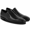 Clearance Calzoleria Toscana Pilati Double Gore Slip On Black