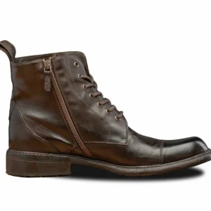 Hot Calzoleria Toscana Q549 Combat Boots Brown