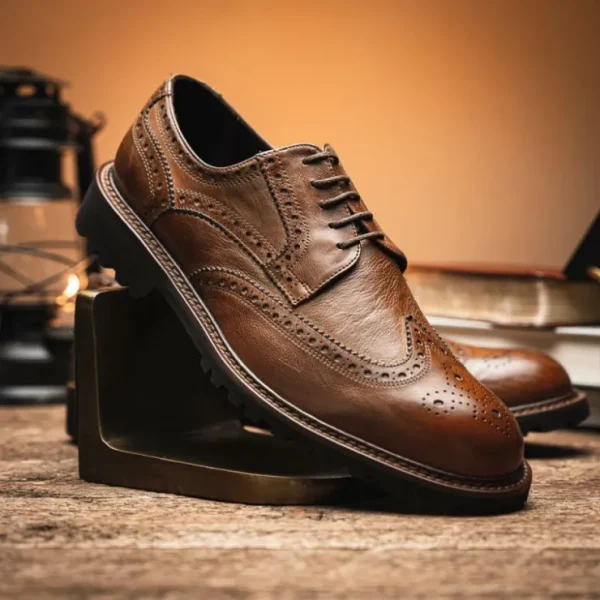 calzoleria_toscana_q_dipd_5.webp Hot Calzoleria Toscana Q255 Dip-Dyed Calfskin Wingtip Brown