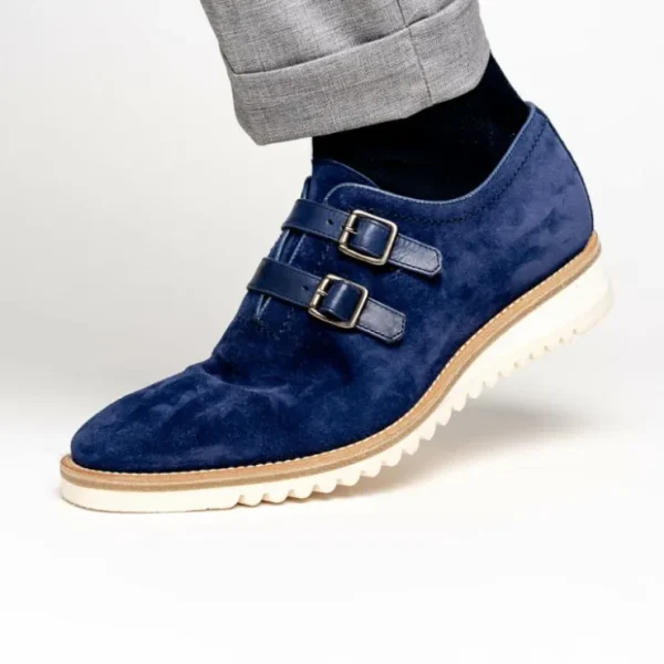 calzoleria_toscana_q_velo_7.webp Best Sale Calzoleria Toscana Q982 Velour Suede Monkstrap Blue