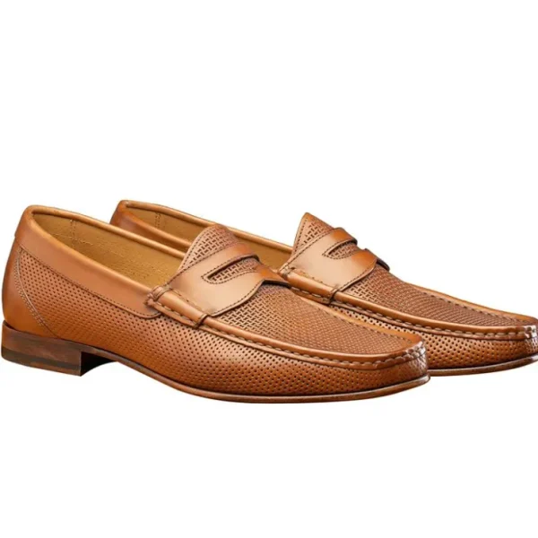 calzoleria_toscana_qm_ton_1.webp Sale Calzoleria Toscana Q479M Tony M Penny Loafers Brick