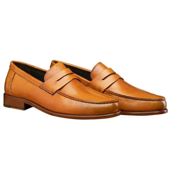 calzoleria_toscana_santor_1-1.webp Fashion Calzoleria Toscana Santor Penny Loafers Dark Caramel DarkCaramel