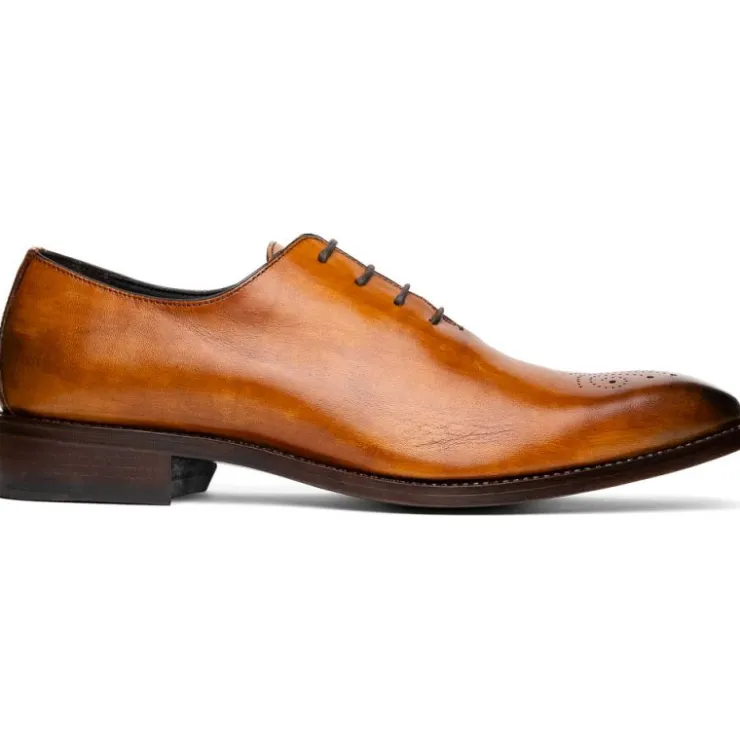 Best Calzoleria Toscana Torre Wholecut Dress Shoes Dark Caramel DarkCaramel
