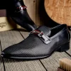 Online Calzoleria Toscana Z229 Parma Calfskin Bit Loafers Black