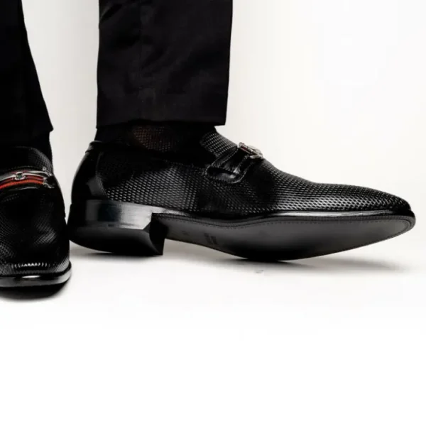Online Calzoleria Toscana Z229 Parma Calfskin Bit Loafers Black