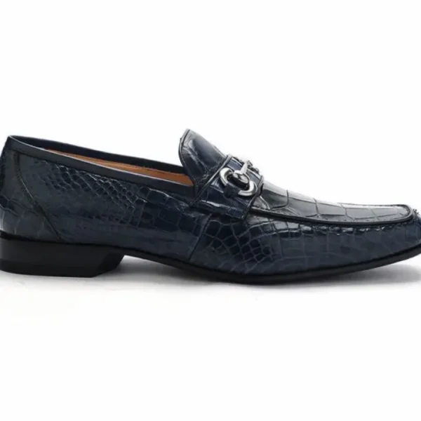 caporicci__alligator_bit__0.webp Fashion Caporicci 9872 Alligator Bit Loafers Navy