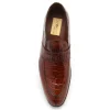 Online Caporicci 3321 Alligator Loafers Size 8.5 Gold