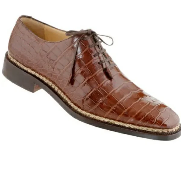 caporicci__alligator_oxfo_0-1.webp New Caporicci 1400 Alligator Oxfords Size 7 Brown