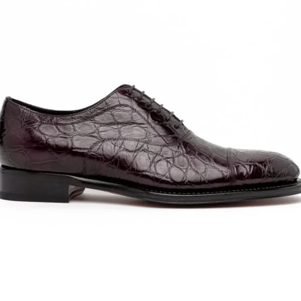 caporicci__alligator_oxfo_0-11.webp Outlet Caporicci 5950 Alligator Oxfords Burgundy