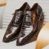 Store Caporicci 1114 Alligator Oxfords TD Moro TDMoro
