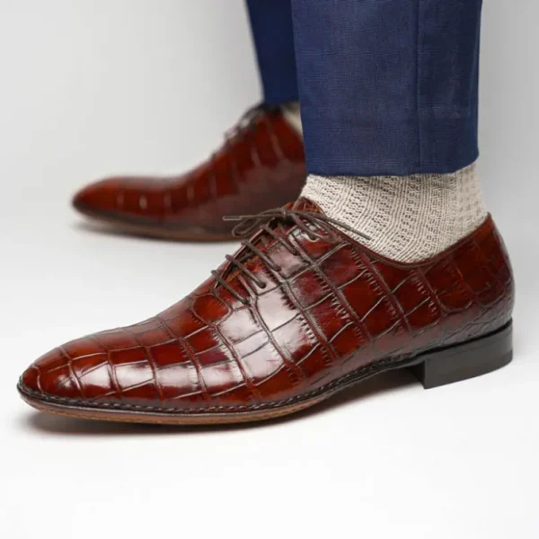 caporicci__alligator_oxfo_11-1.webp Flash Sale Caporicci 2542 Alligator Oxfords Gold